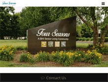 Tablet Screenshot of fourseasonsretirement.com